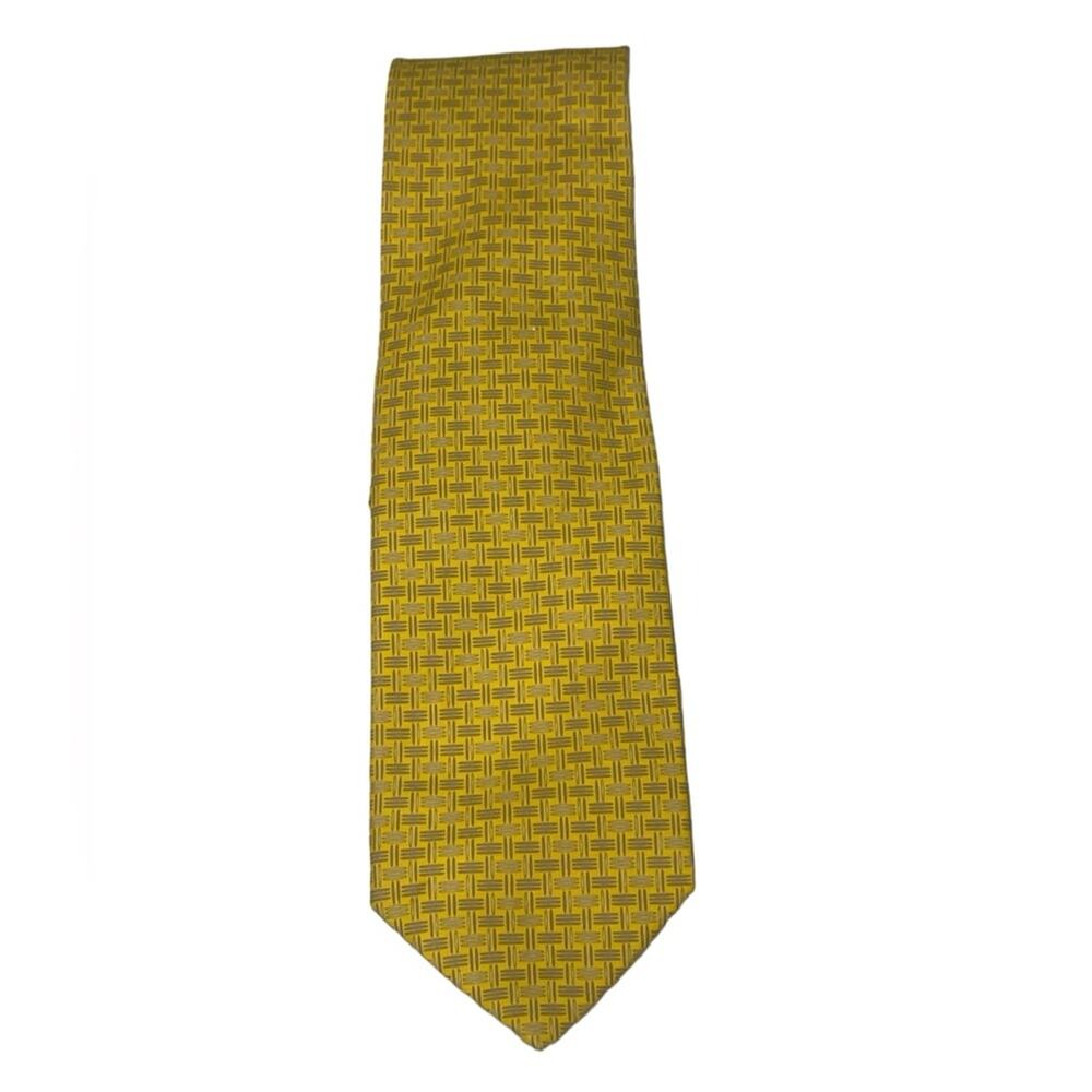HERMES TIE Silk Mens